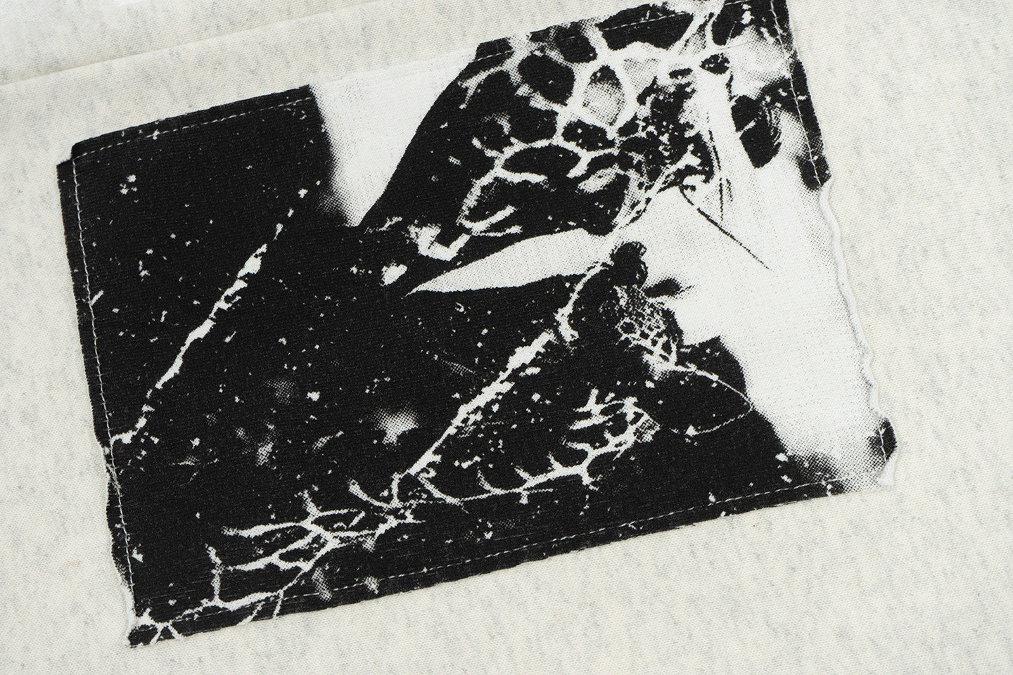 GRAF&WU Vintage Comic Patch Grunge Design Oversize Hip Hop Sweatpants