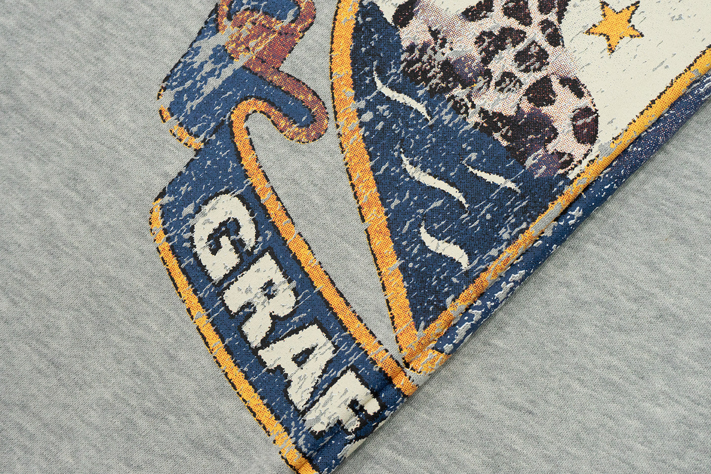 GRAF&WU Vintage Badge Graphic Oversize Sweatpants