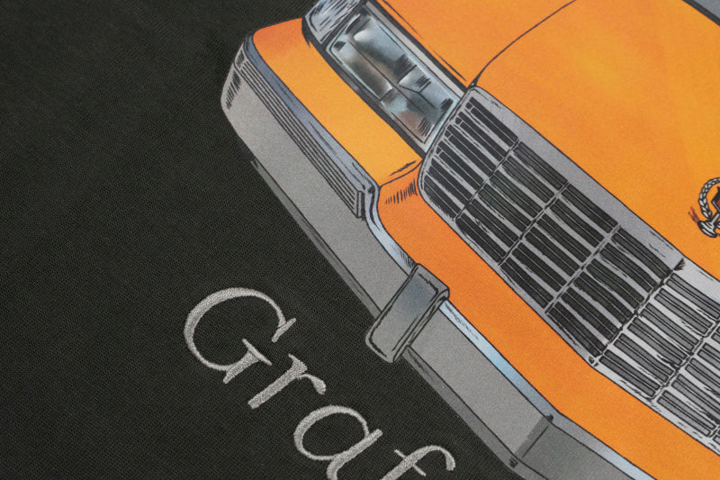 GRAF&WU  Classic Convertible Vintage Car Giraffe Nostalgia T-shirts