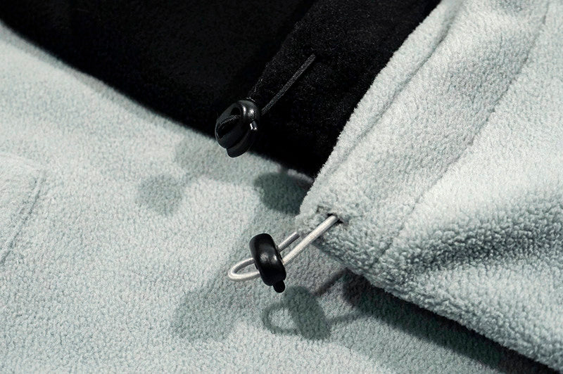 GRAF&WU Fashion Embroidery Design Fleece Cargo Pants