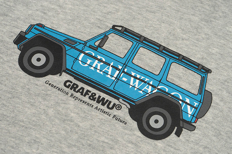 GRAF&WU Off-Road Vehicle Tough Guy Spirit Hoodie Streetwear Trend Sweatshirt