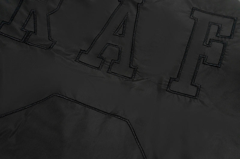 GRAF&WU Blokecore Floral Embroidery Thick Cotton-padded Coat