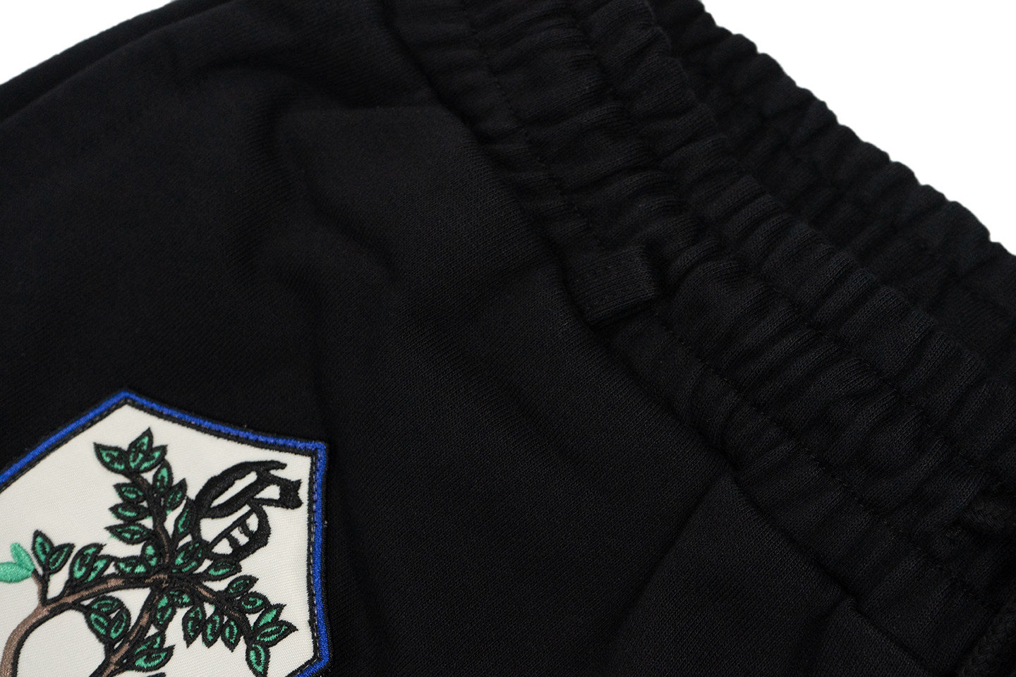 GRAF&WU Badge Character Design Graphic Vintage Washed Pants