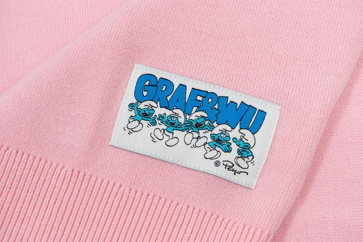 GRAF X SMURF Couple Sleeveless Knitted Sweater Vest