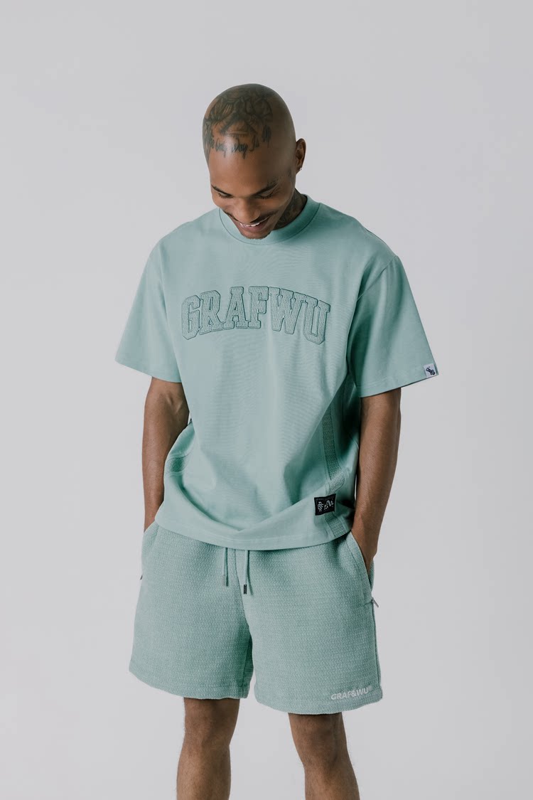 GRAF&WU Brand Letter Fashion Streetwear T-shirt