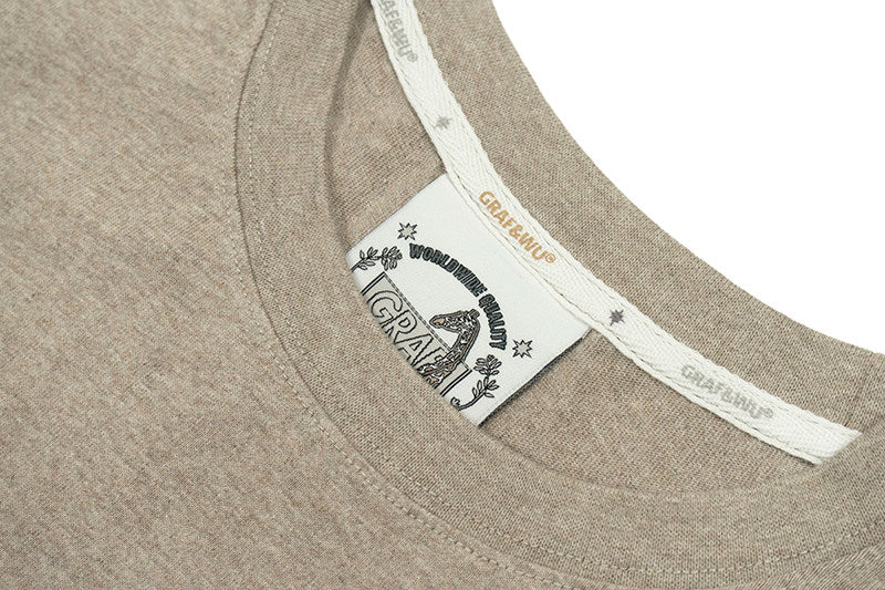GRAF&WU Jungle Monstera giraffe Fshion Design T-shirt