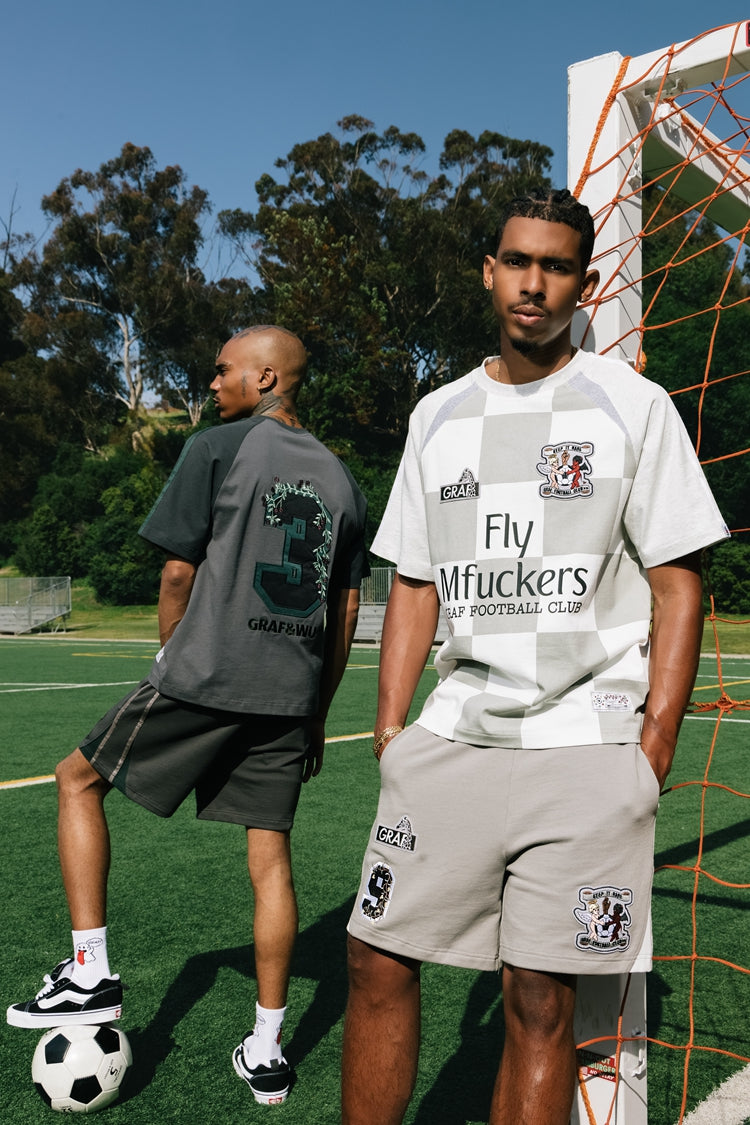 GRAF&WU Football Club Embroidery T-shirts