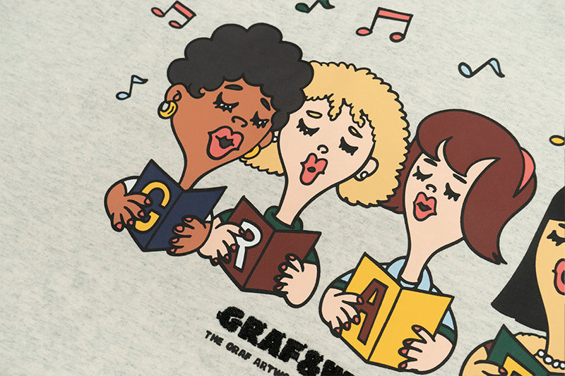 GRAF&WU World as One Family Choir Singing T-Shirt