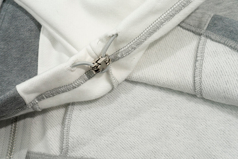 GRAF&WU Bloke Core Soccer-style Fashion Zip-up Hoodie