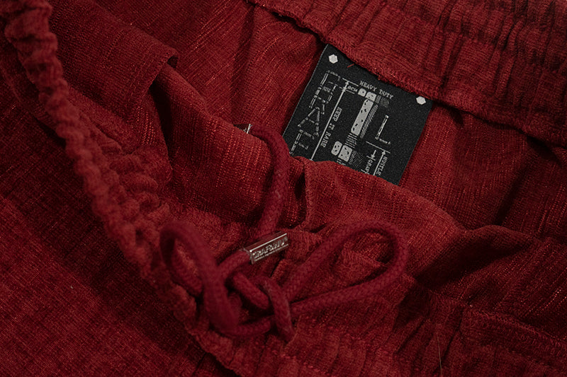 GRAF&WU 【Flannel Fabric】Men Shorts Comfortable Pure Shorts Casual daily Shorts Fashion Pants For Boyfriend