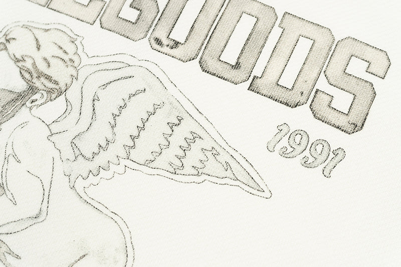 GRAF&WU Vintage AK47 Angel Barn Thick Fleece Zip-up Hoodie