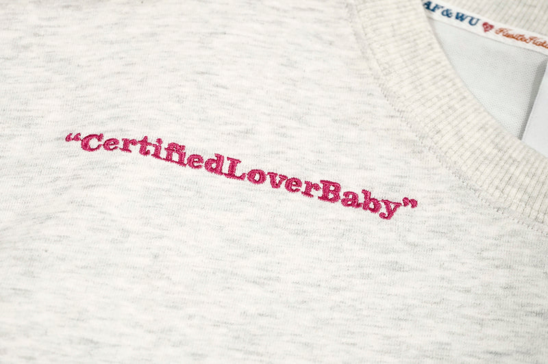 GRAF&WU T-Shirts Certified Lover Baby T-Shirt Love Little Angel Cotton Short Sleeve Embroidered Short Sleeved