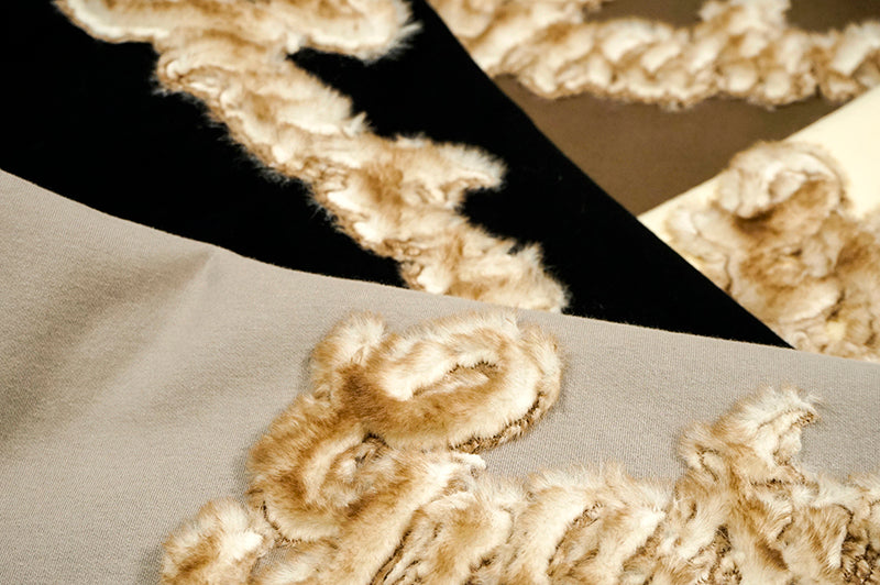 GRAF&WU Fashion Faux Fur Luxury Oversize Thick Hoodie