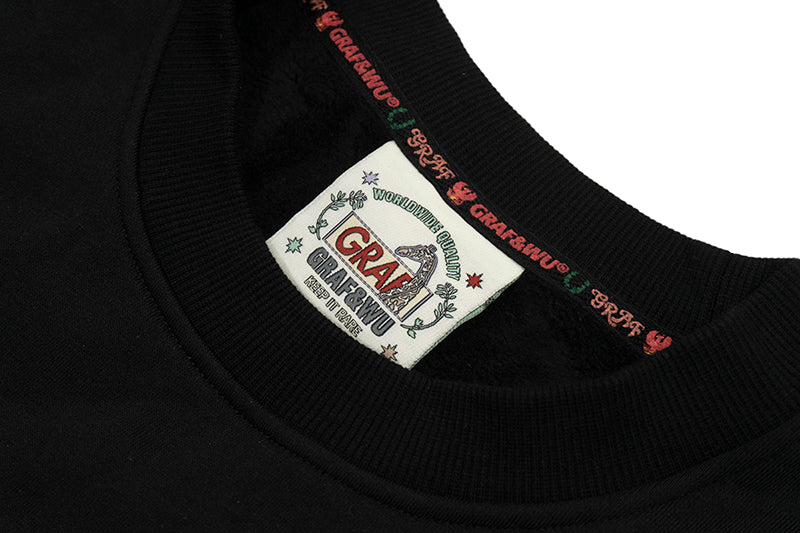 GRAF&WU Vintage Car Graphic Crewneck Sweatshirt | Unisex Oversized