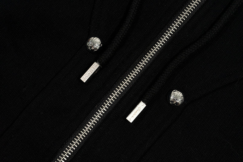 GRAF&WU Lumberjack Streetwear Oversize Zip-up Hoodie