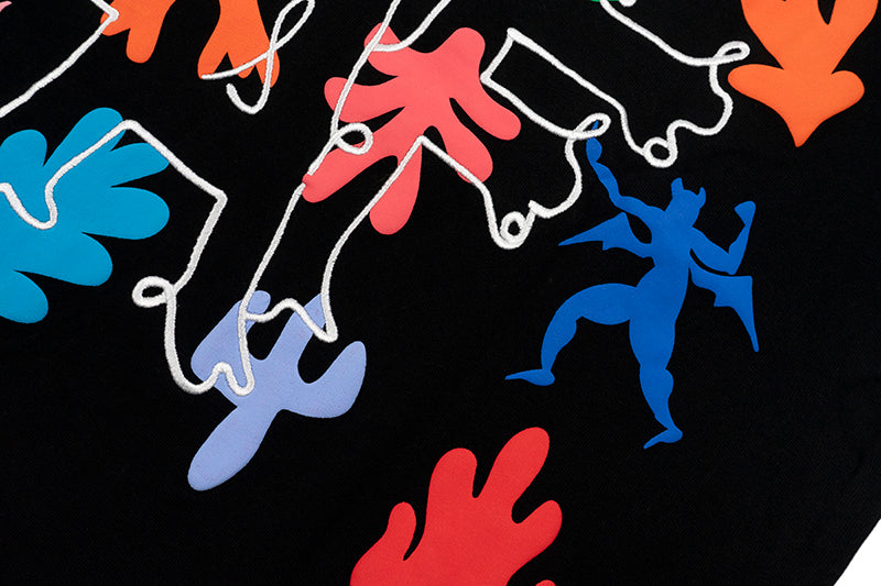 GRAF&WU Tribute Artist Matisse Fashion Colorful Long sleeve Shirt