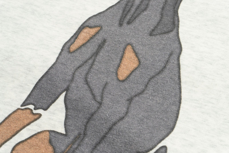 GRAF&WU Doberman Oversize Crew Neck Sweatshirt