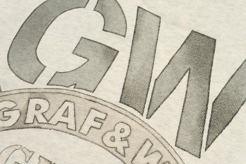 GRAF&WU Vintage Doberman Print Fleece Zip-Up Hoodie