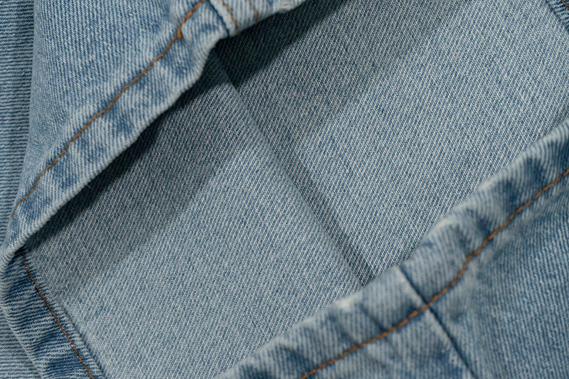 GRAFWU Light Blue Oversized Jeans