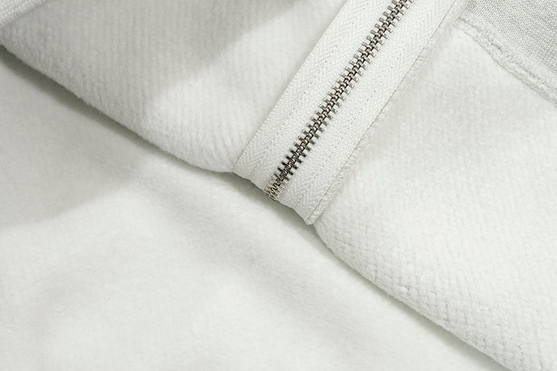 GRAF&WU Wild Duck In Love Fleece Zip-up Hoodie