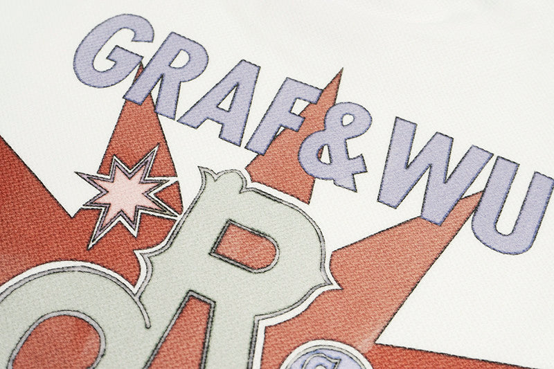 GRAF&WU Ivy Goddess Blessing Graphic Print Streetwear T-shirt