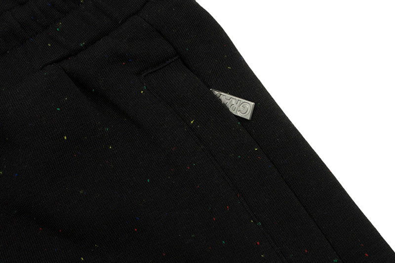 GRAF&WU Colorful Letter Embroidered Cozy Athletic Casual Shorts