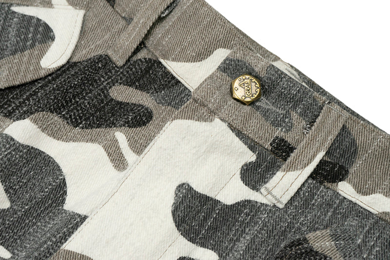 GRAF&WU Retro M65 Camouflage Leopard Cargo