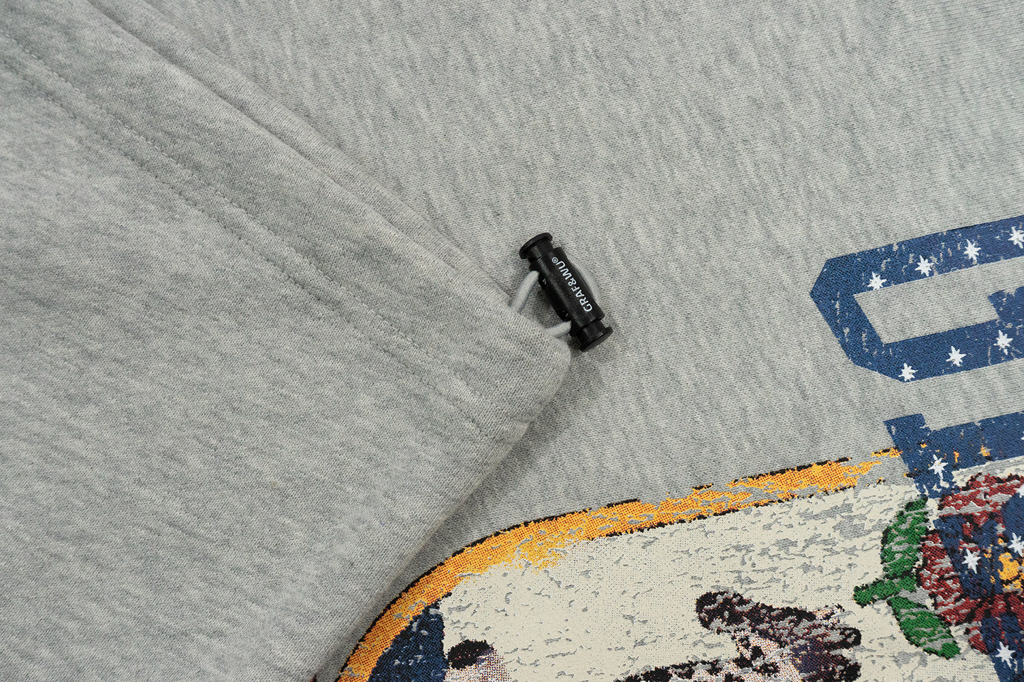 GRAF&WU Vintage Badge Graphic Oversize Sweatpants