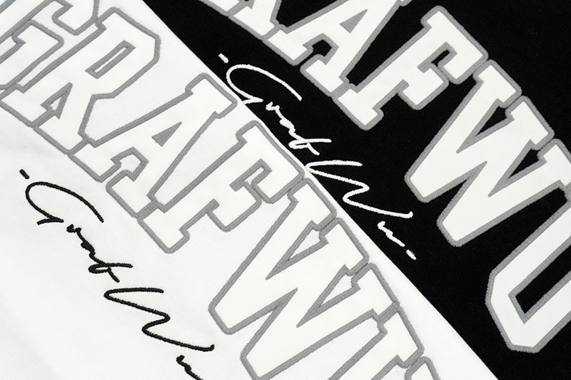 GRAF&WU Bloke Core Style Fashion Embroidered Long-sleeves Shirt