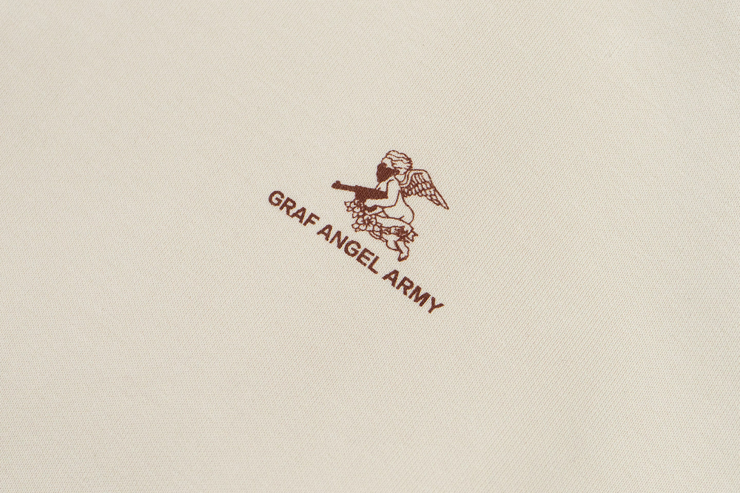 GRAF&WU Little Angel Cute Ghost Giraffe Satin Lining Zip-up Hoodie