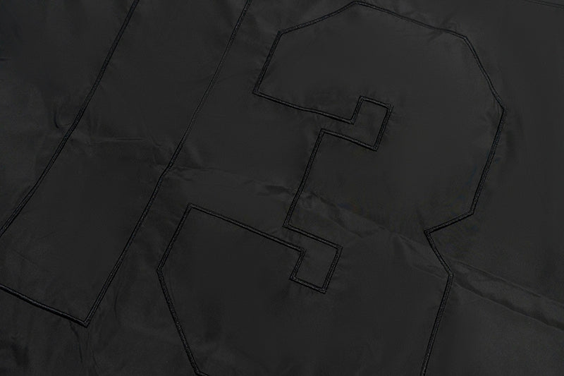 GRAF&WU Blokecore Floral Embroidery Thick Cotton-padded Coat