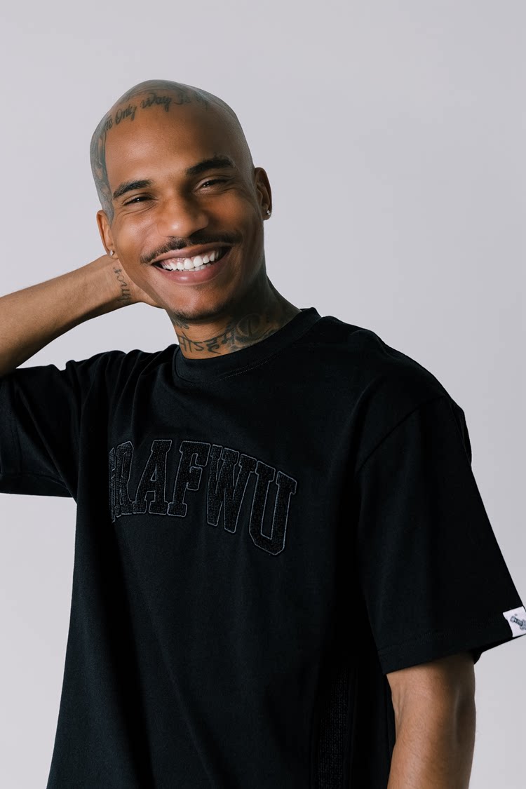 GRAF&WU Brand Letter Fashion Streetwear T-shirt