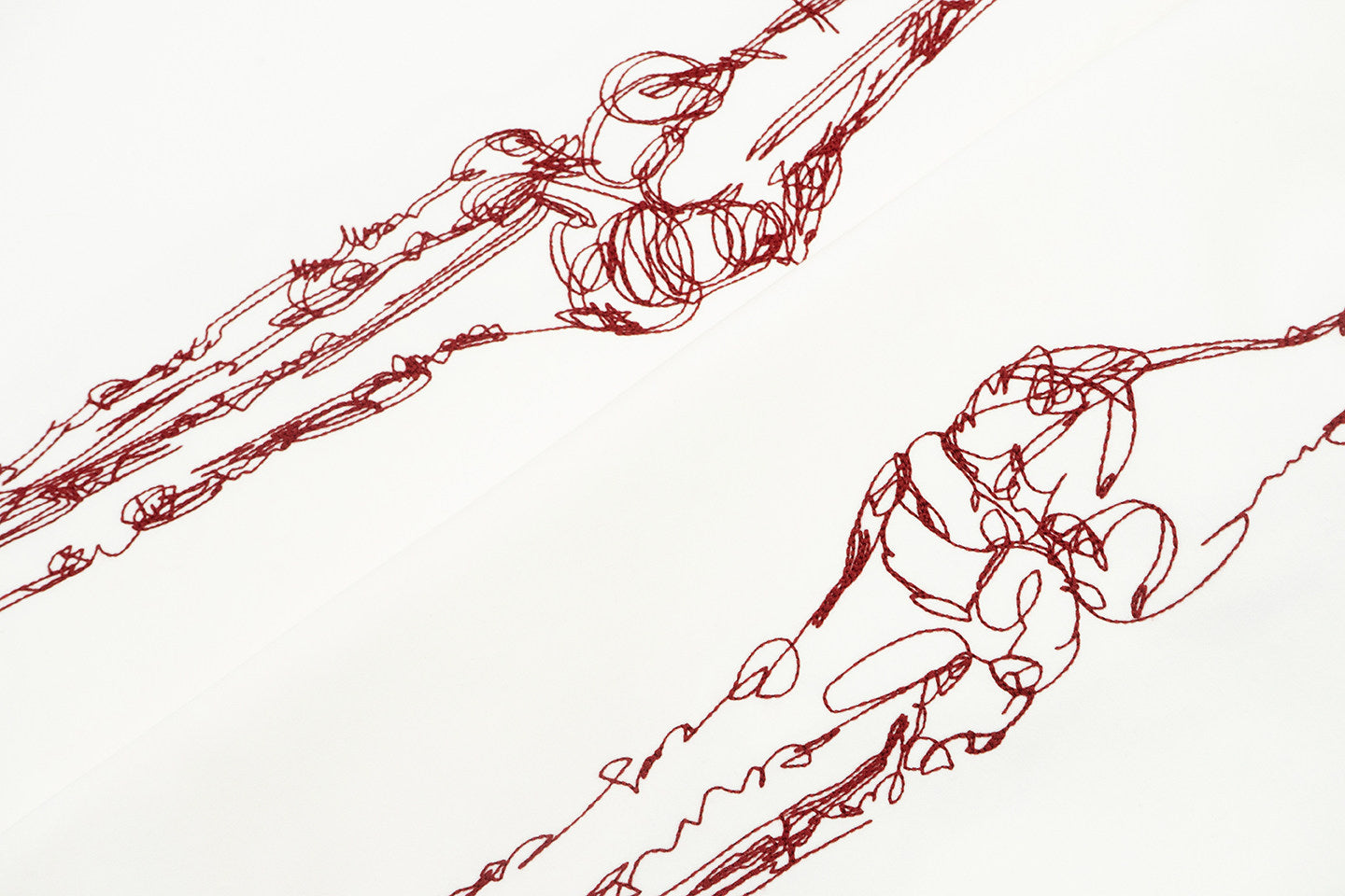 GRAF&WU Skeletal Leg Bone Graphic Print Streetwear Joggers