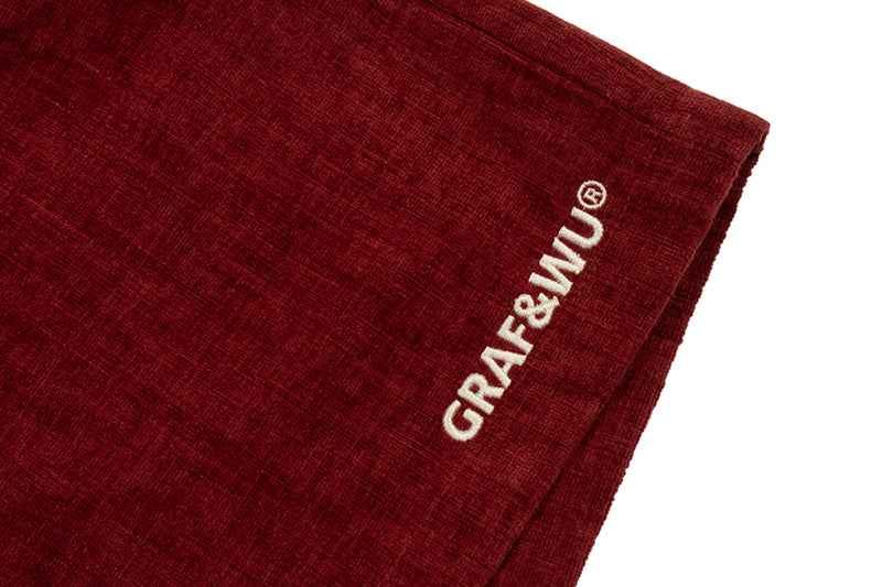 GRAF&WU 【Flannel Fabric】Men Shorts Comfortable Pure Shorts Casual daily Shorts Fashion Pants For Boyfriend