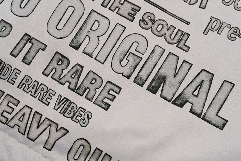 GRAF&WU Floral Giraffe Goddess Blessing Cotton Padded Coach Jacket