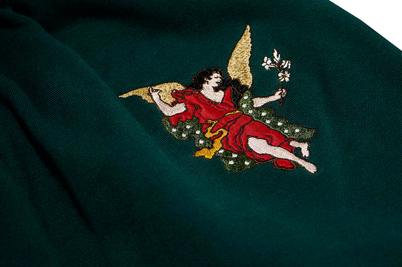 GRAF&WU Angel Goddess Ice Cream Vintage Women Casual Trousers