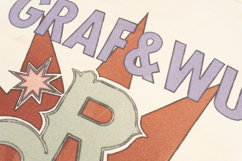 GRAF&WU Peace Dove Giraffe Flower Brass Button Fleece Hoodie