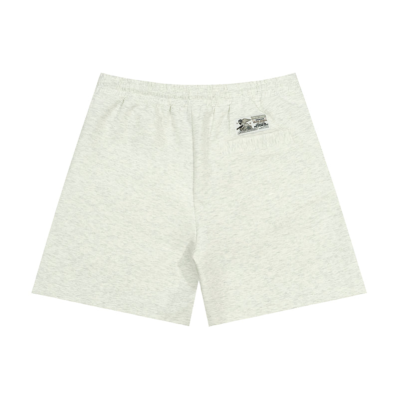 GRAFWU Y2k Sticker Design Pattern Bermuda Shorts