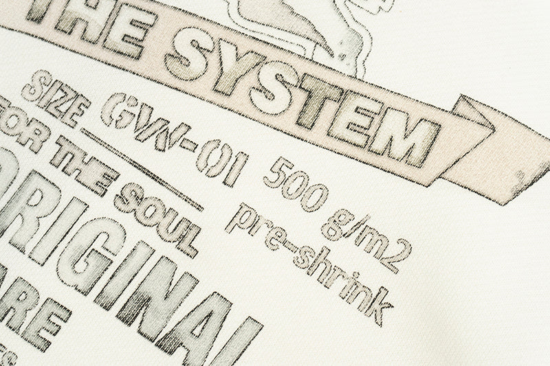 GRAF&WU Vintage AK47 Angel Barn Thick Fleece Zip-up Hoodie