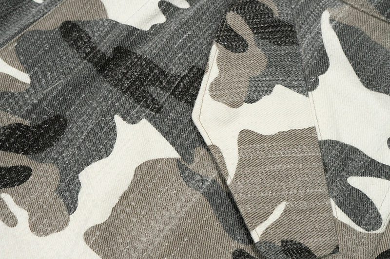 GRAF&WU Retro M65 Camouflage Leopard Cargo