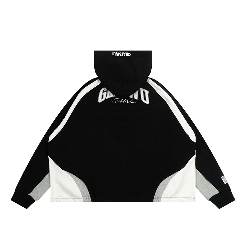 GRAF&WU Bloke Core Soccer-style Fashion Zip-up Hoodie