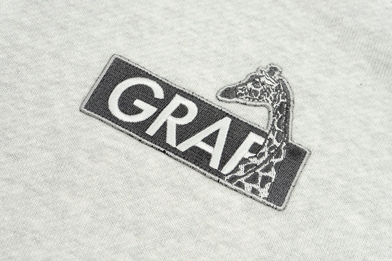 GRAF&WU Blokecore Football Club Floral Angel Fleece Zip-up Hoodie