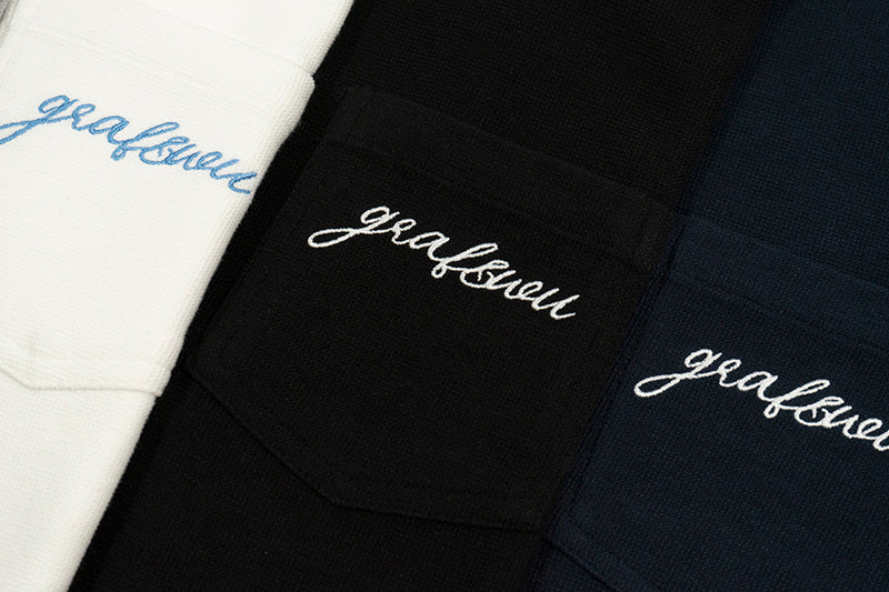 GRAF&WU Clean Fit Solid Cotton Long-sleeved Shirt