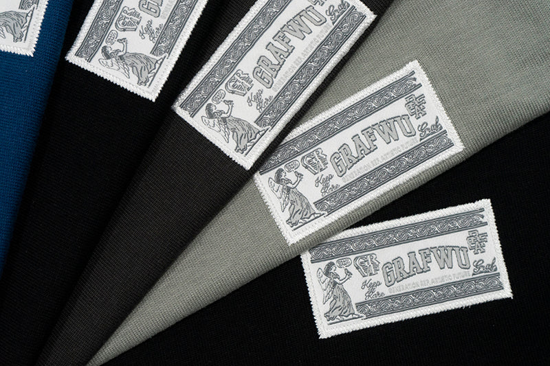 GRAF&WU 9 Relationships Character Embroidery Design Long-sleeves Shirt