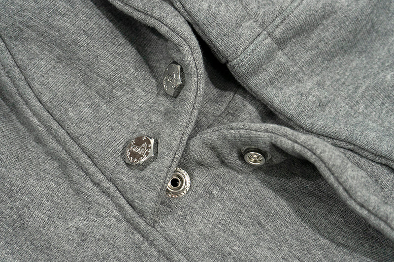 GRAF&WU Metal Buckle Street Loose Deer Angel Sweatshirt Hoodie