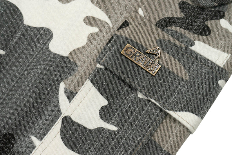 GRAF&WU Retro M65 Camouflage Leopard Cargo
