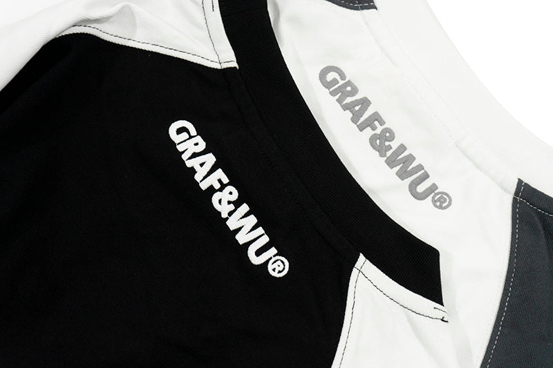 GRAF&WU Bloke Core Style Fashion Embroidered Long-sleeves Shirt