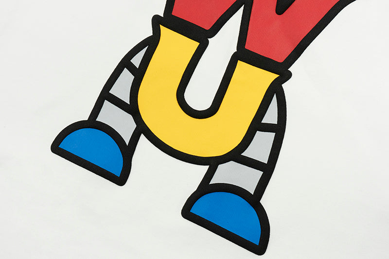 GRAF&WU Robot Pattern design T-shirts