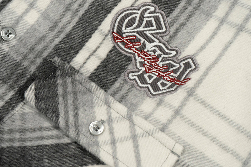 GRAF&WU Brand Keep It Real Embroidered Streetwear Fashion Shirt