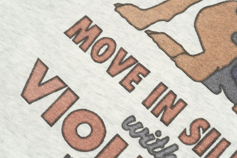 GRAF&WU Doberman Oversize Crew Neck Sweatshirt